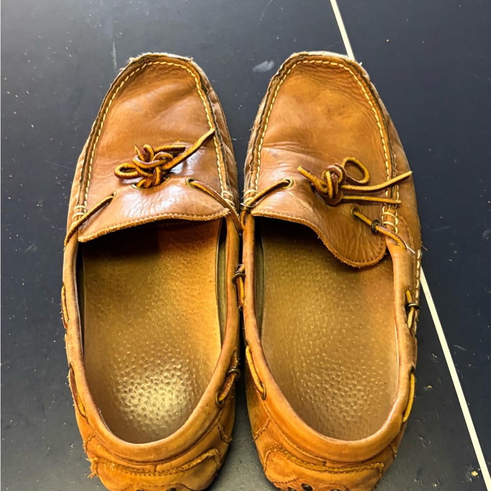 Polo Ralph Lauren Brown Boat Shoes